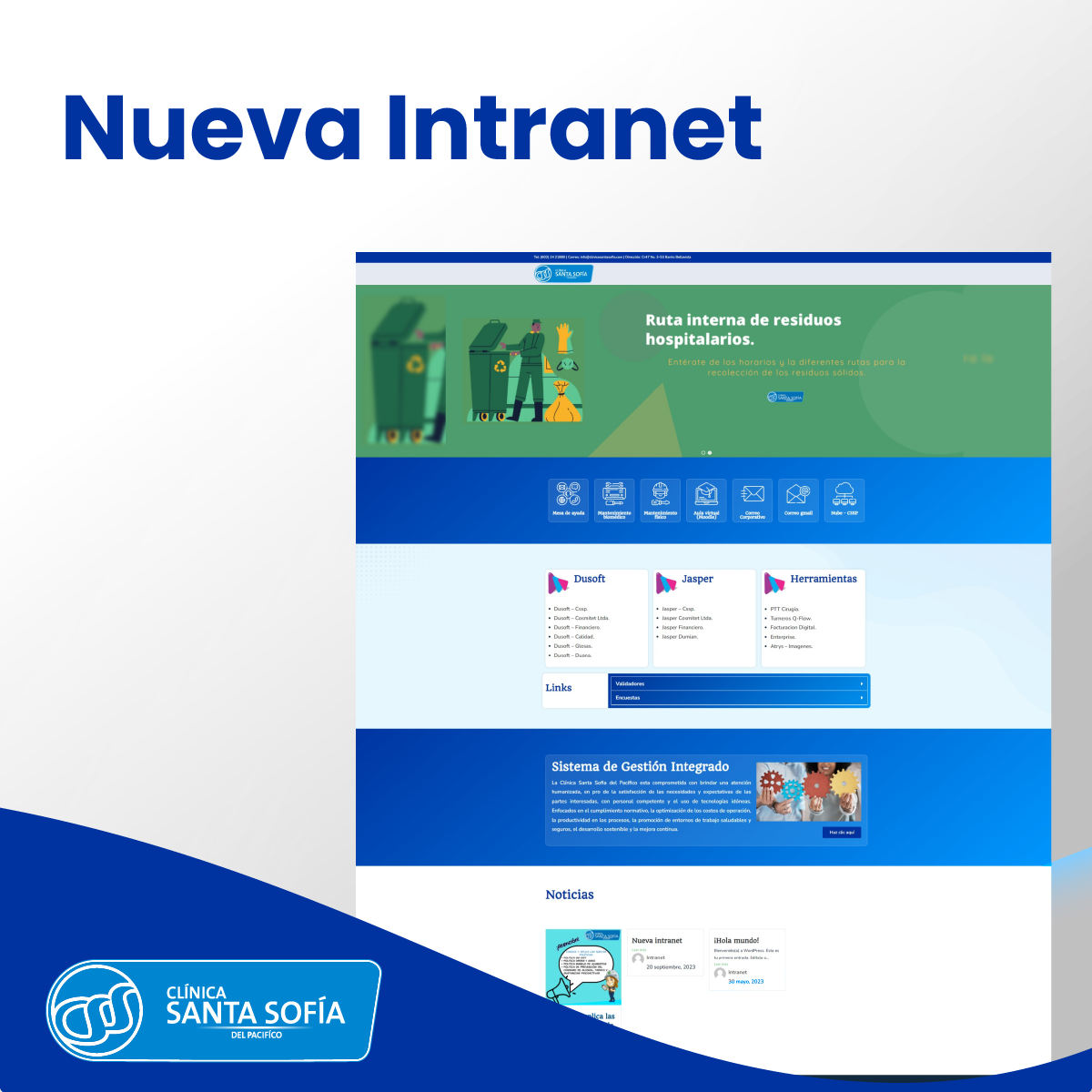 En este momento estás viendo Nueva intranet